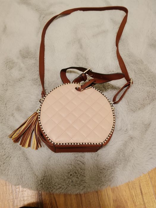 Torebka damska brązowa