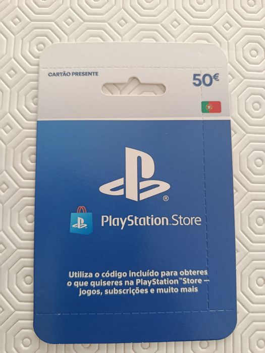Cartões físicos PlayStation Store (PS4 e PS5)