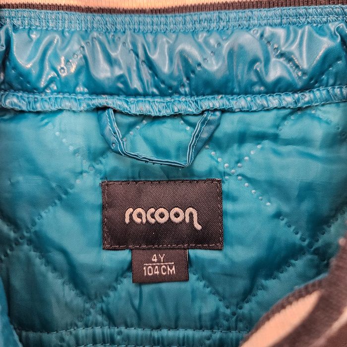 Kurtka Dziecięca Racoon Rozpinana Morski Rozmiar 104/4Y