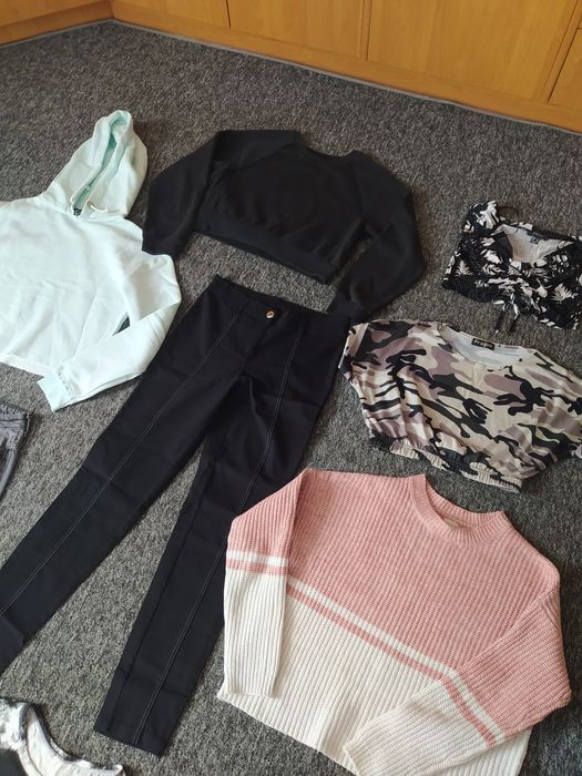 TANIO Młodzieżowe ciuszki tak na 15-16lat rozm 10-12