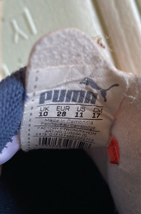 Бутсы Puma evoSPEED футзалки 28 розмір