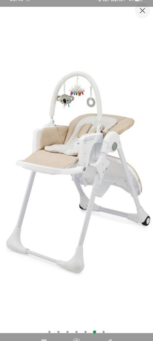 Стільчик для годування Kinderkraft Tummie Beige )