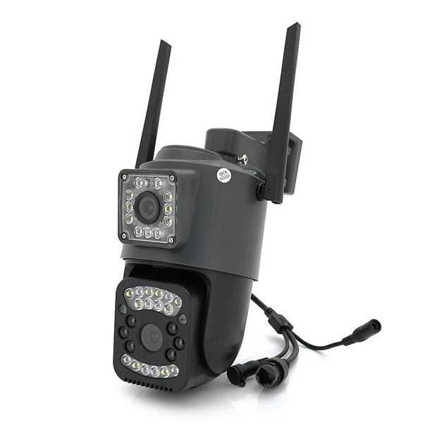 V380Pro SC03 Камера IP WIFI 4G вулична поворотна 4+4МП IP66: Нічне бачення