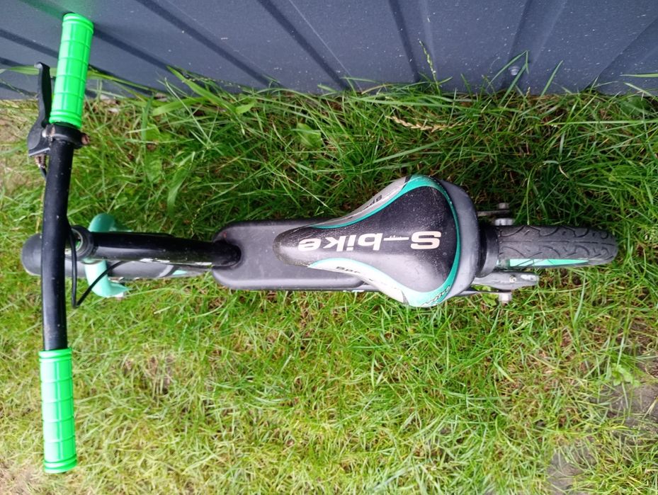 Rowerek biegowy odpychacz hamulec ręczny