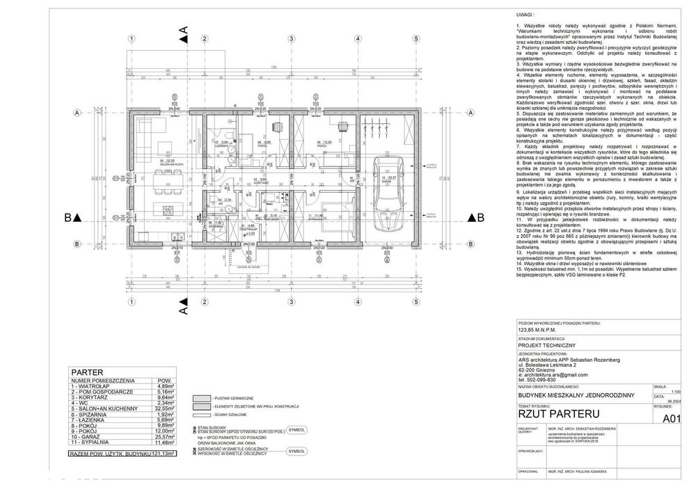 Dom z garażem i ogrodem – energooszczędny, klimatyzacja, rekuperacja