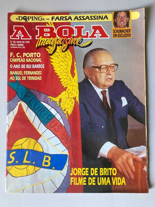 Revistas A Bola Magazine anos '80 e '90 [números na descrição]