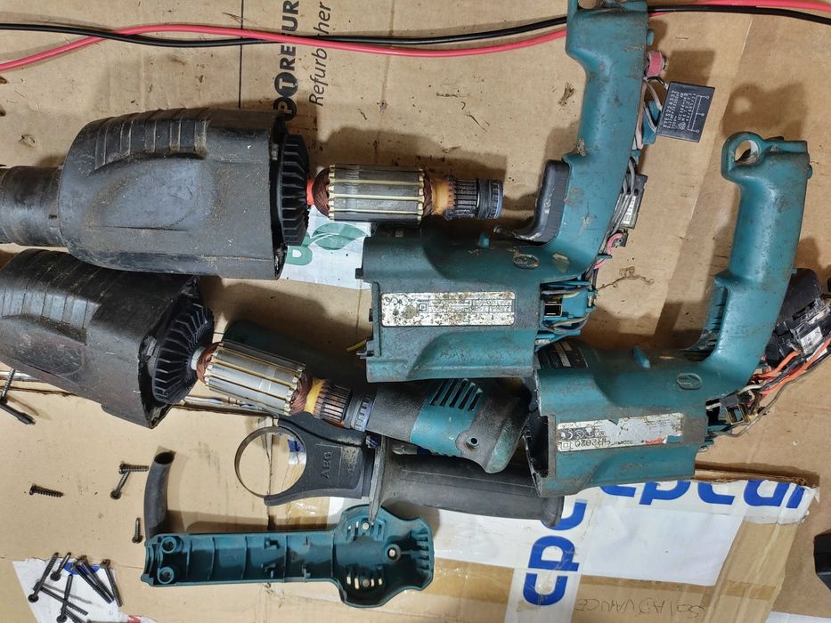 Tornas Martelo Ligeiro SDS AEG Hitachi KOKI  ( Peças ou Recuperar )