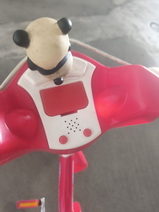 Bicicleta de criança com música