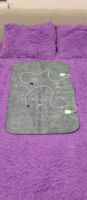 Простынь c нагревом от USB повербанка 67х97 см для блэкаута эконом