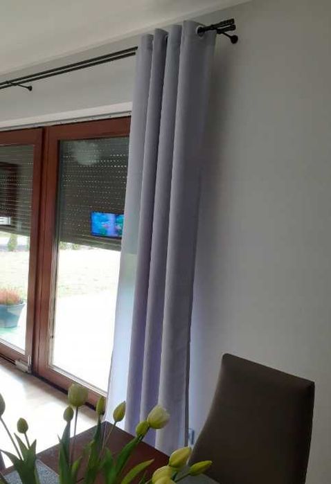 Zasłony okienne na okna 2 sztuki komplet 140x250 cm KOLORY