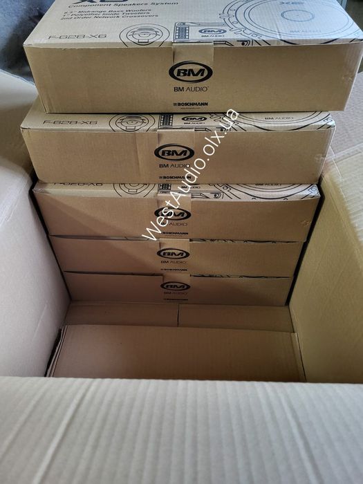 16см Boschmann F-628-X6/динаміки в авто/колонки/компонентні