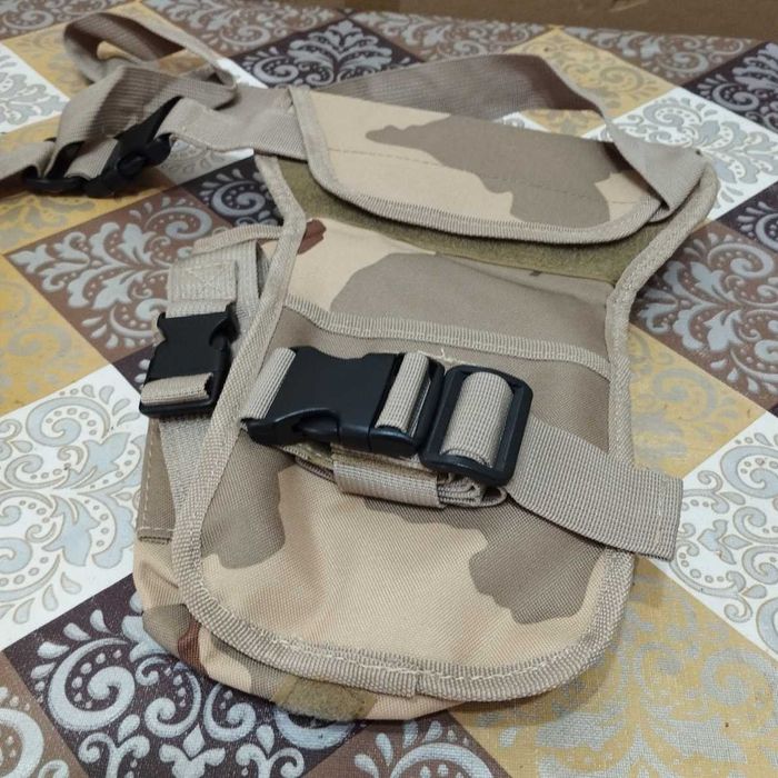 Bolsa cintura camuflagem militar com oferta