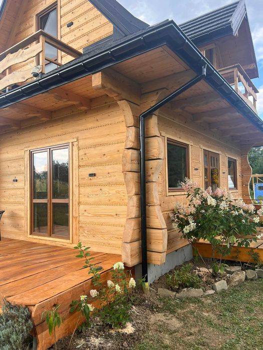 Dom z Bali Płazów Rekreacyjny Letniskowy Całoroczny Góralski Mszenie