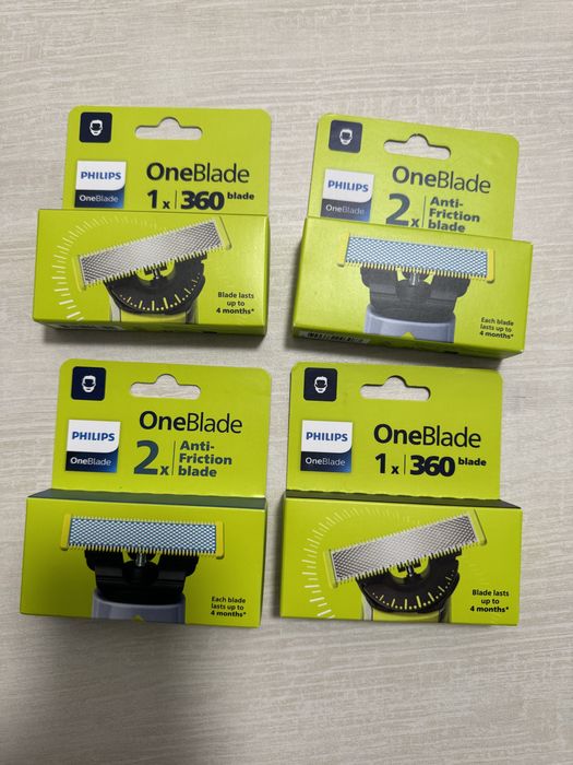 One Blade Philips оригінальні змінні леза, катриджи