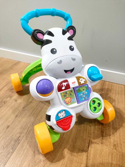 Chodzik Fisher-Price Zebra, interaktywny chodzik - stan idealny