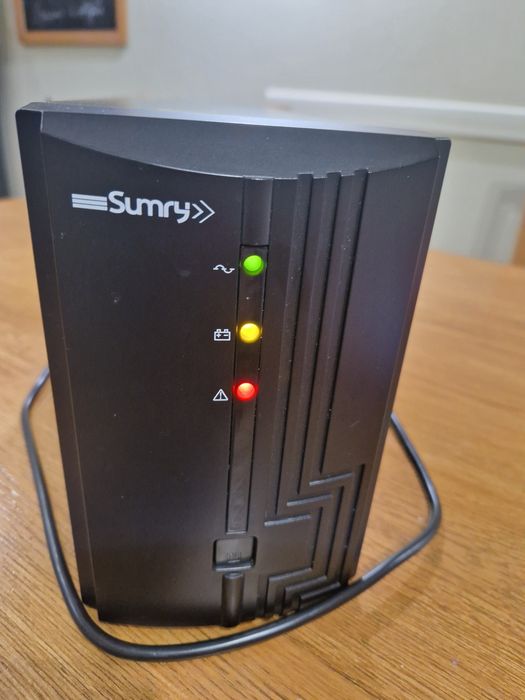 ДБЖ FrimeCom Sumry R-BK1200VA, Line Int., 2 x євро, USB, метал