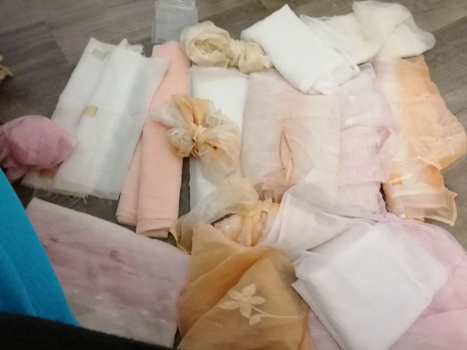 Тюль в отрезах, новая,разнообразие, много