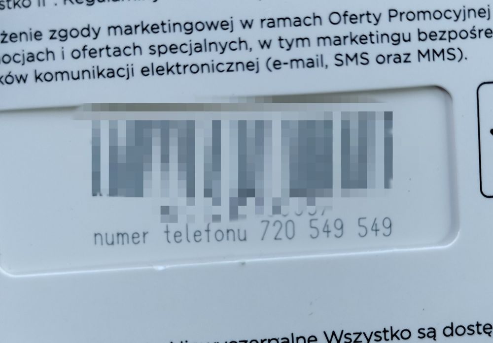 Złoty numer telefonu