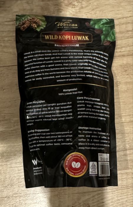 Kawa Premium Wild Kopi Luwak