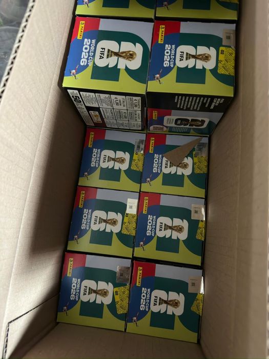 Caixa cromos mundial