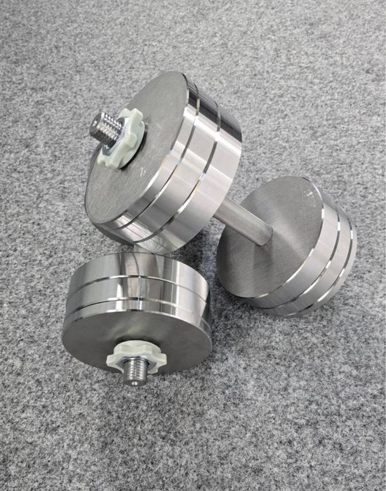 Розбірні Металеві гантелі 2шт 10,16,18,20,30,40КГ гантели сталь 18 кг