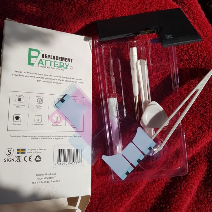 новий аккумулятор / батарея, айфон xs iphone xs