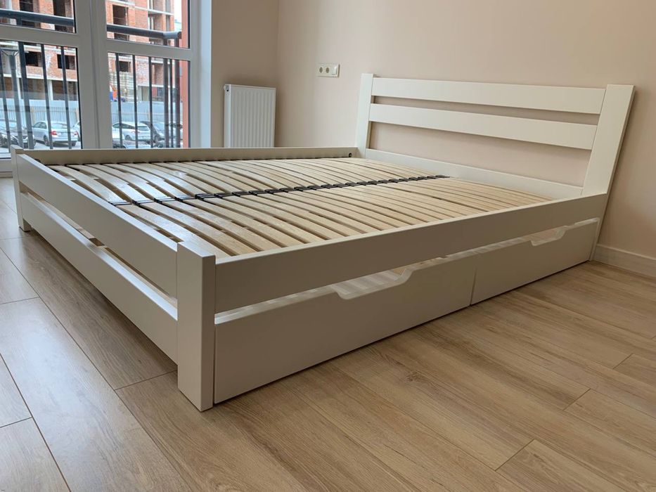 ВИГІДНА ПРОПОЗИЦІЯ ЛІЖКО від ВИРОБНИКА з дерева кровать з ящиками