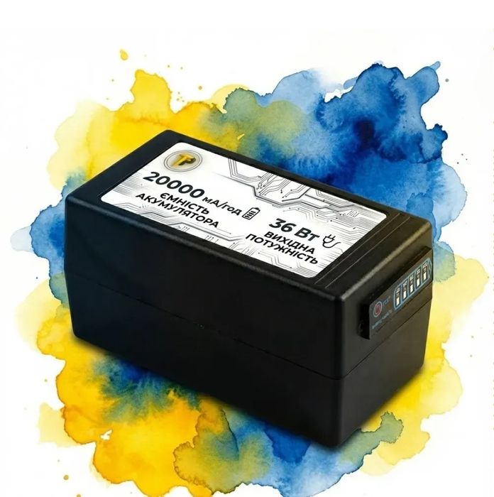 Новий UPS бесперебійник для роутеру 20000 мАч