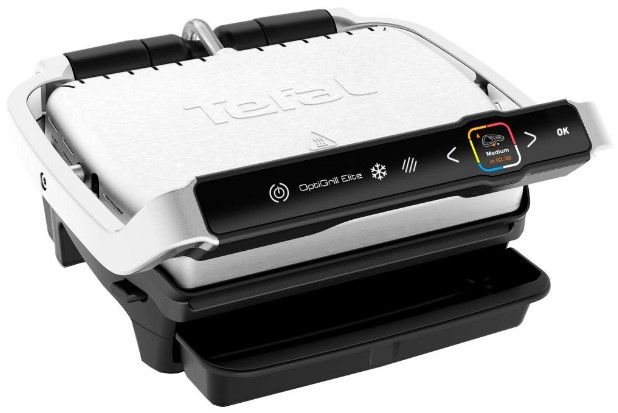 Електрогриль притискний Tefal/Тефаль OptiGrill Elite GC750D30 Новинка