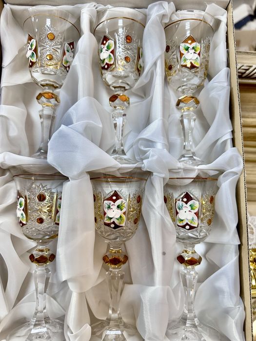 Кришталеві рюмки Богемія