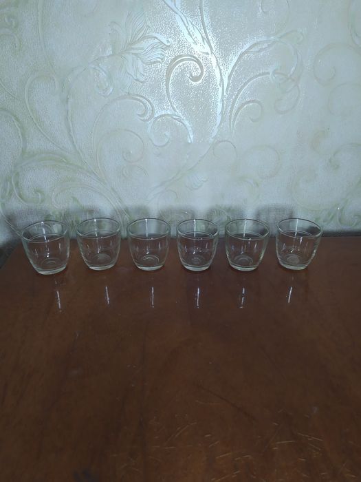 Стопки, чарки, рюмки, бочки, старовинні, класика, ретро, 70 грам, 36шт