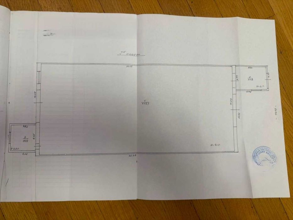 Приміщення вільного призначення, під склад, під виробництво (450 м.кв.)