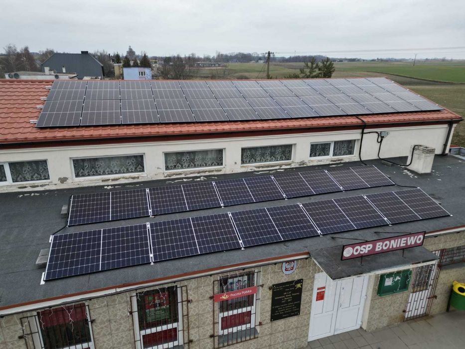 Fotowoltaika 10 kWp z magazynem 15 kWh.