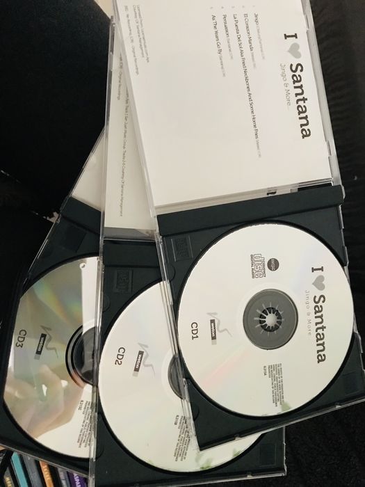 CD Triplo Santana I Love Santana Jingo & More