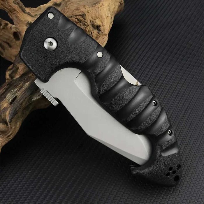 Nóż składany SURVIVAL SPARTAN TRI-AD LOCK blokada kukri buschcraft JZ-05