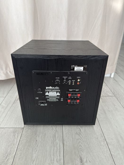 POLK AUDIO PWS10 - potężny bas do kina! Sprawne, zadbane.