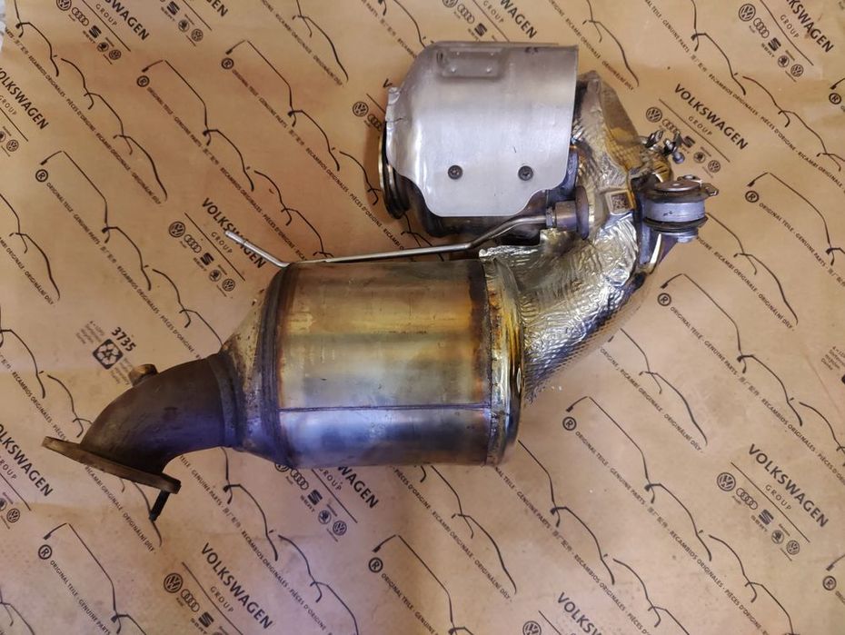 audi 3.0 tdi katalizator filtr cząstek stałych dpf 4m0131765k 8w0131