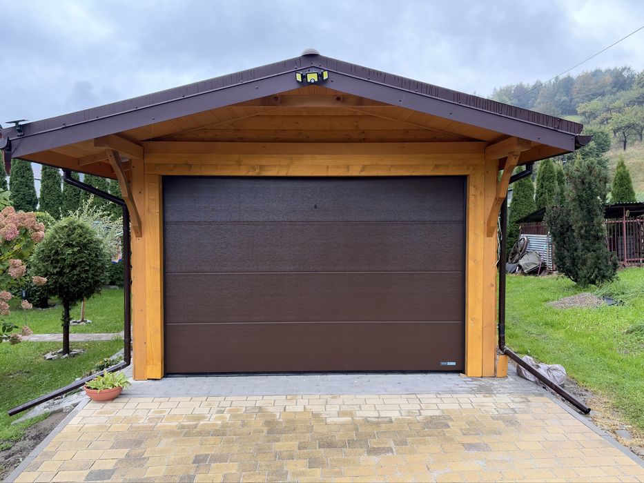 Brama garażowa segmentowa antracyt 5000x2250