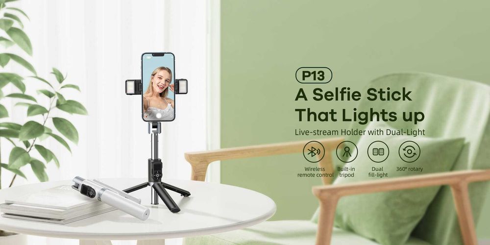 SELFIE STICK/TRIPÉ 360º P13