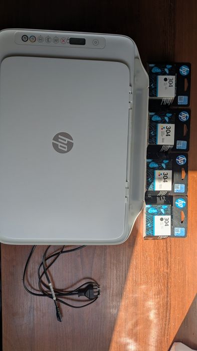 Drukarka HP deskjet 2620 + 4 tusze trójkolorowe do drukarki