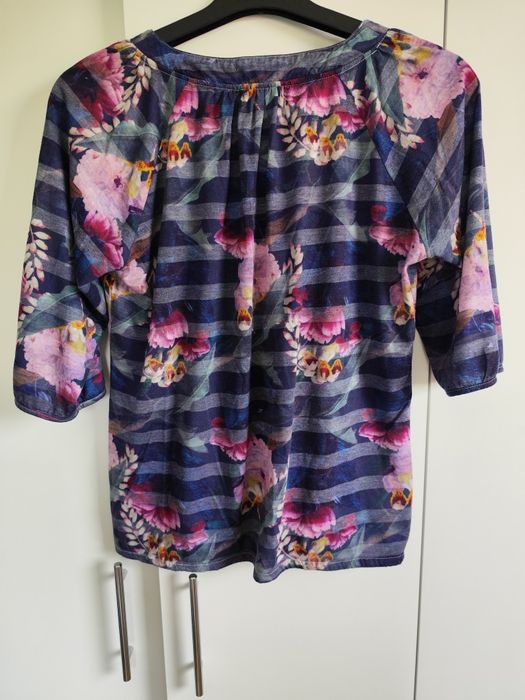 Codzienna bluzka z rękawem 3/4 damska L