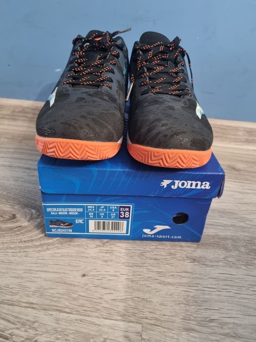 Buty sportowe Joma halówki do piłki nożnej, rozmiar 38 – bardzo dobry