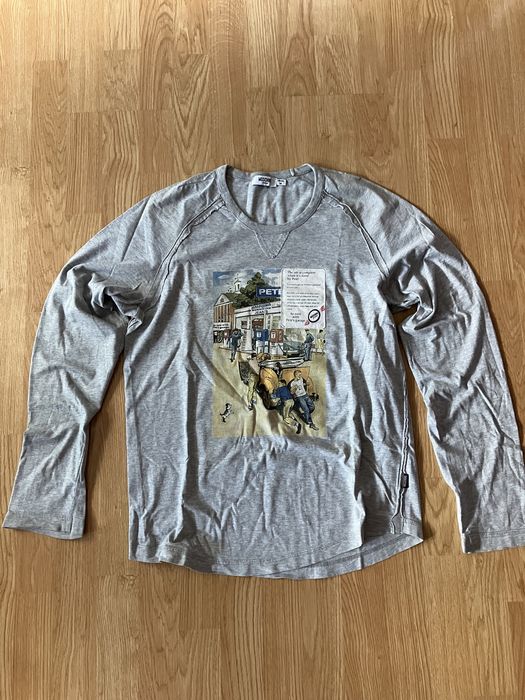 Longsleeve MOSCHINO rozm. M 100% orginal