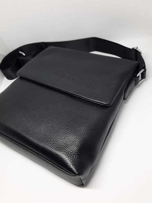 Чоловіча сумка через плече | Мужская сумка кожаная барсетка