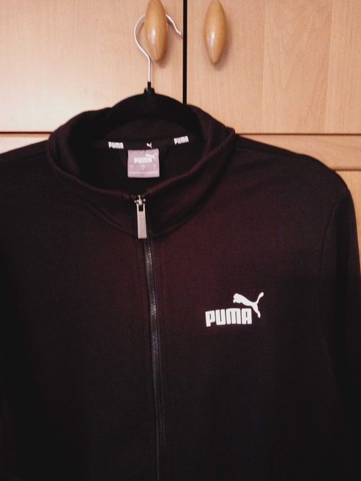PUMA bluza  NOWA cienka czarna męska L