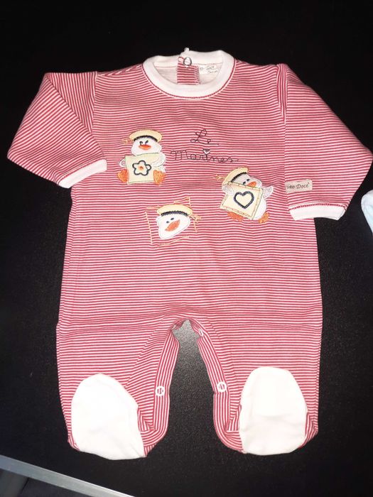 LOTE 26 peças bebê tam. 0 meses