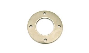 Pateres de inox quadrados e redondos