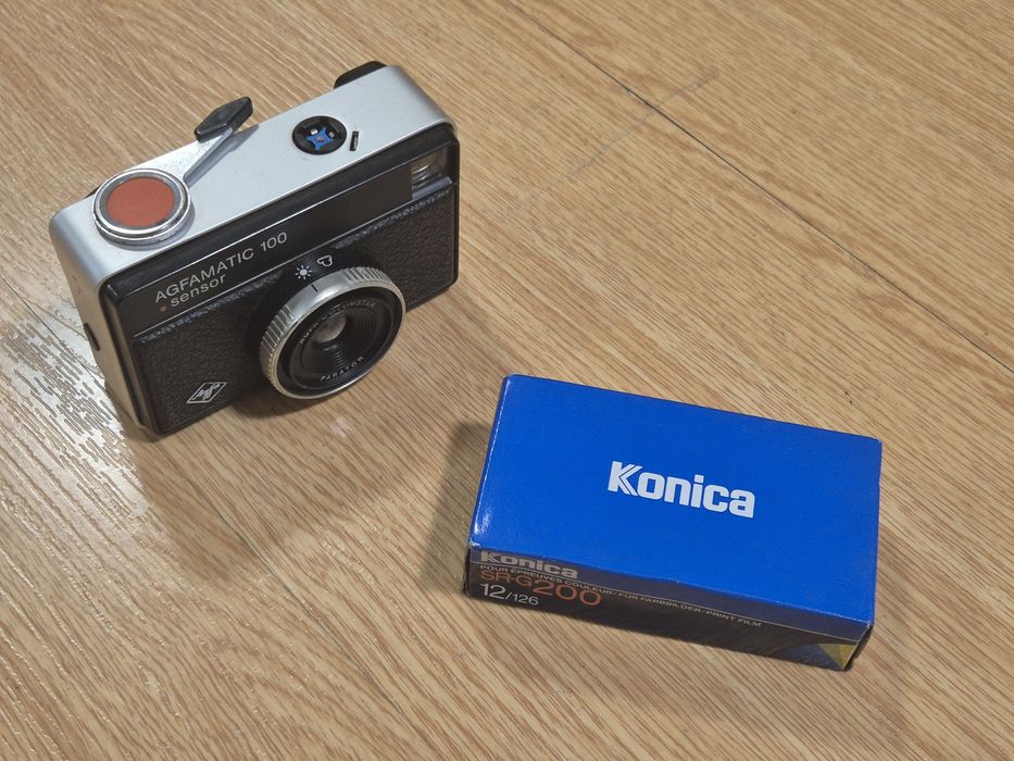 Camera fotográfica agfamatic 100 sensor