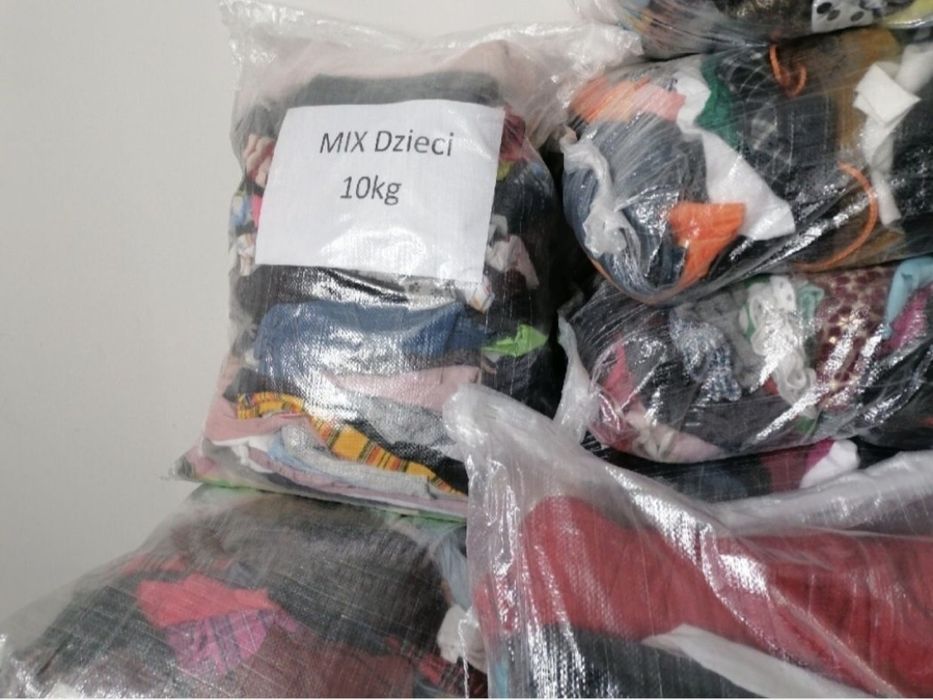 Odzież Sortowana Zagranica 6 zł kg Prosto na wieszak