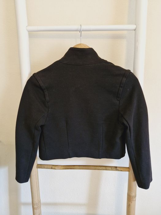 Blazer curto preto